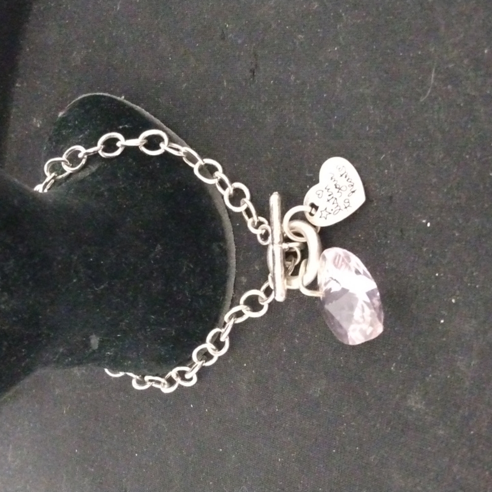 925 Listen to Your Heart Bracelet